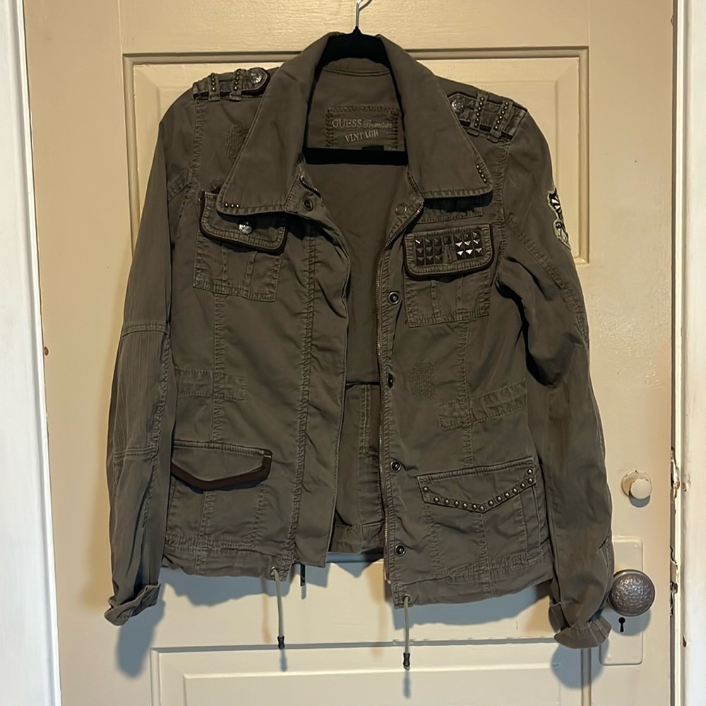 Guess premium vintage jacket size medium Y2k